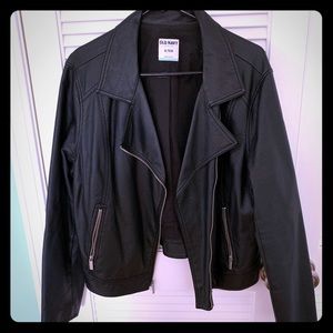 Faux Leather Jacket